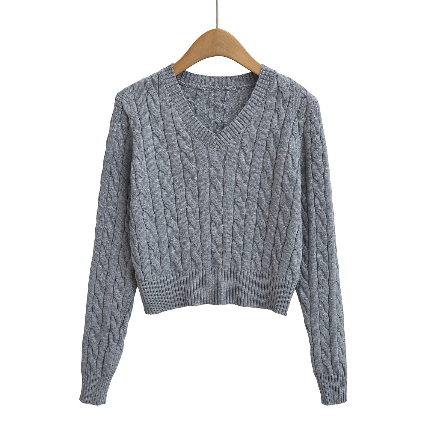 Daily Commute Crewneck Long-Sleeve Solid Color Sweater