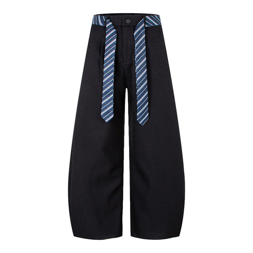 Loose, multi-purpose, drapey wide-leg casual pants