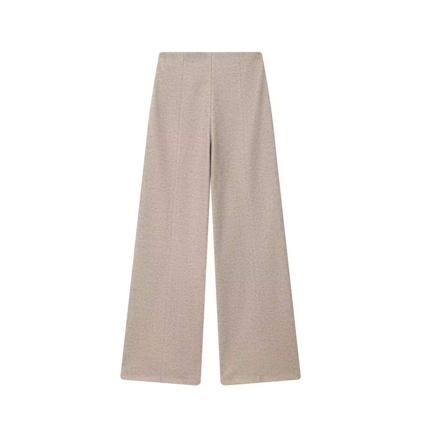 Hooded jacket+high waisted pants women's clothing