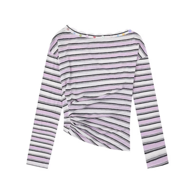 Long-sleeved Women's Spring Shirt for Layering and Outerwear