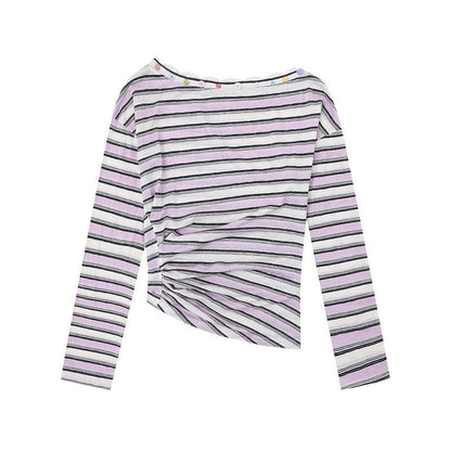 Long-sleeved Women's Spring Shirt for Layering and Outerwear