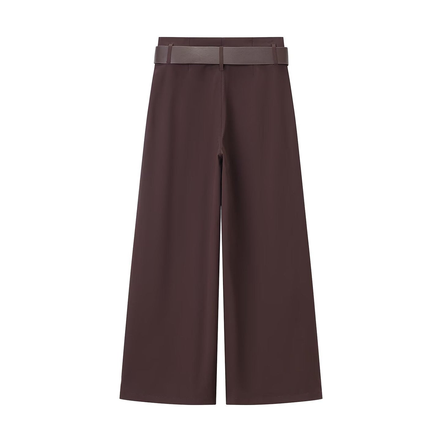 Style New Women's Fashionable Loose Trousers with Belt