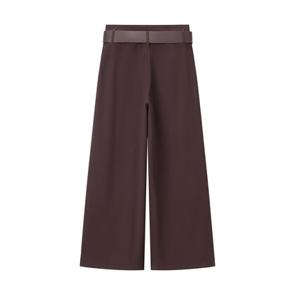 Style New Women's Fashionable Loose Trousers with Belt