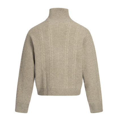 Women's Basic Turtleneck Sweater Soft Warm Long Sleeve Knit Top
